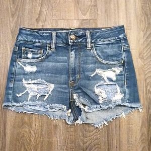 American Eagle jean shorts